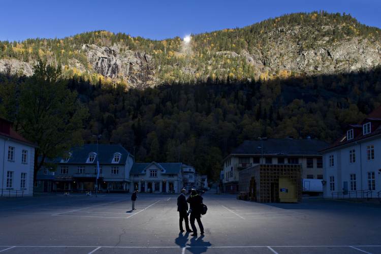  شهر Rjukan، نروژ