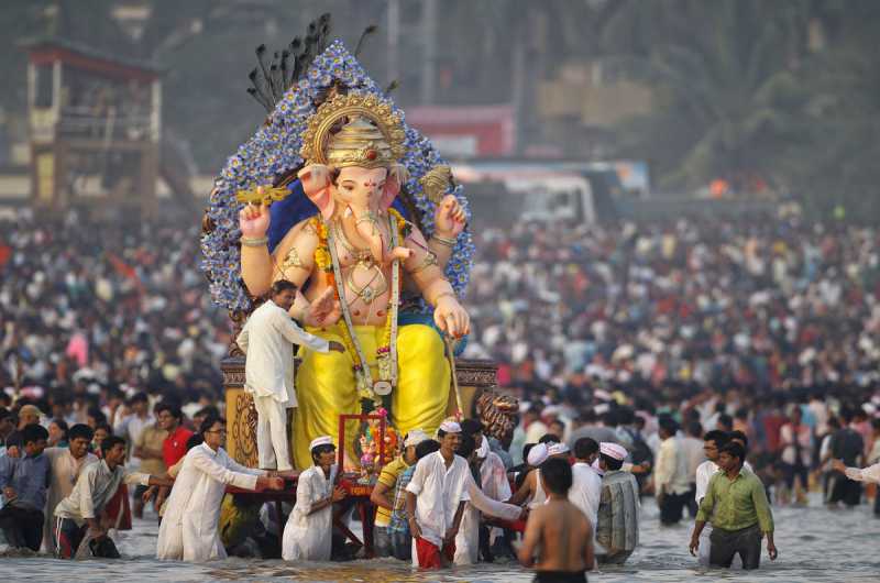 هند، سرزمین جشنواره ها : گانش چاتورتی (Ganesh Chaturthi)