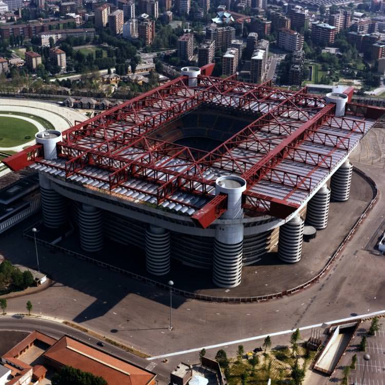 ورزشگاه سن سیرو؛ بزرگ ترین ورزشگاه ایتالیا - کجاروسن سیرو