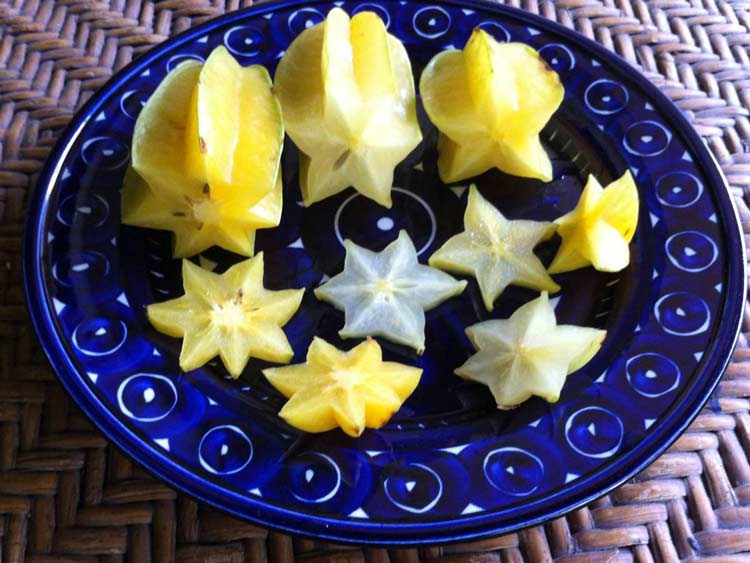 میوه های عجیب میوه ستاره