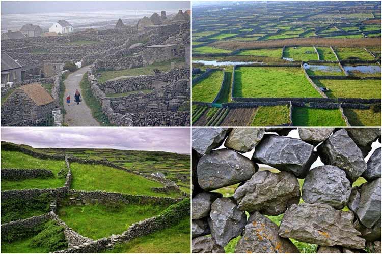 دیوارهای سنگی ایرلند