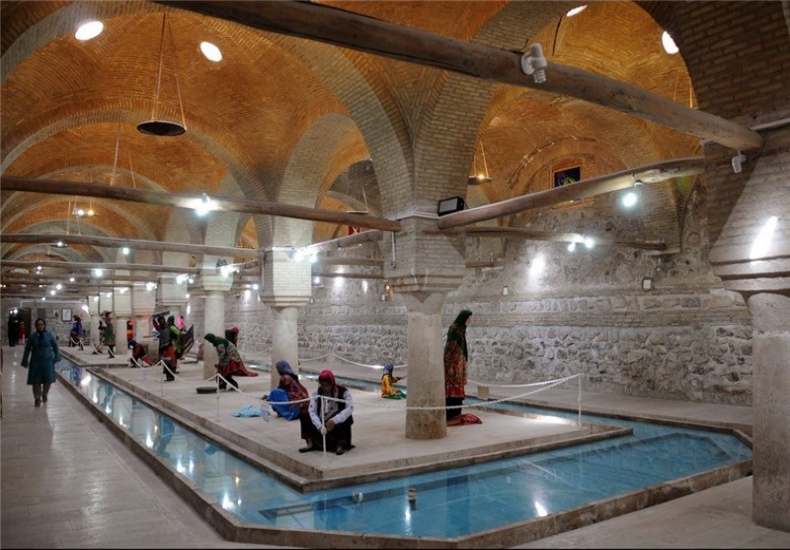 معماری منحصر به فرد و دیدنی در بنای رختشویخانه زنجان