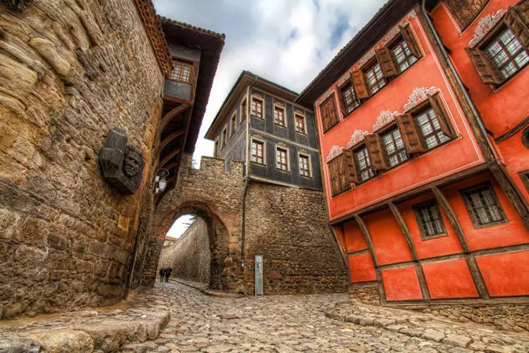 منطقه‌ی قدیمی پلوودیو در بلغارستان