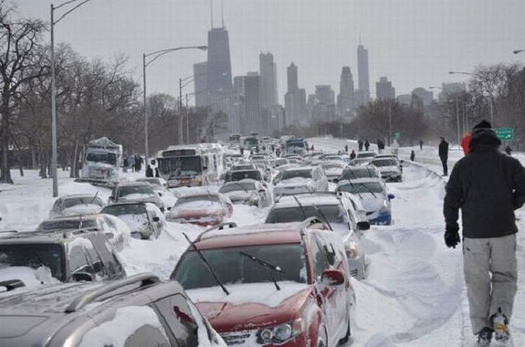 ترافیک در شیکاگو