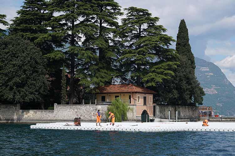 راه رفتن روی آب در ایتالیا