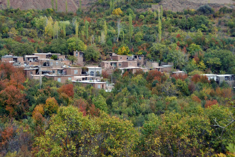 روستای پلکانی بوژان