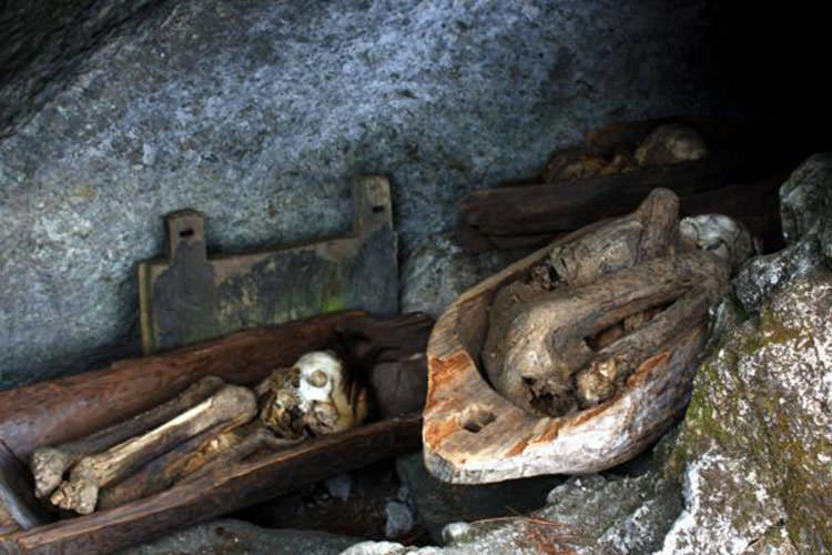 مومیایی‌های دودی یا کابایان در فیلیپین
