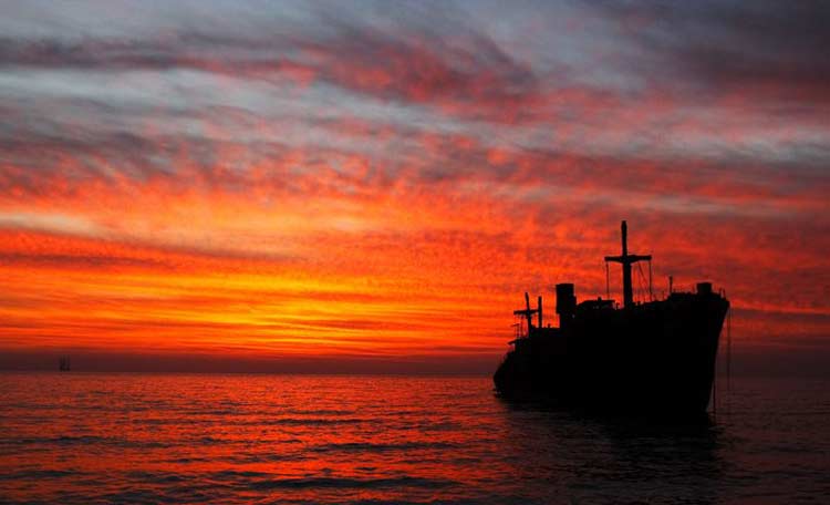 کشتی یونانی جزیره کیش