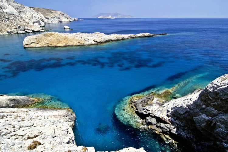 جزیره‌ی Folegandros، یونان
