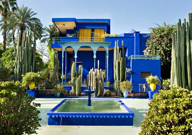 باغ های ماژورل مراکش