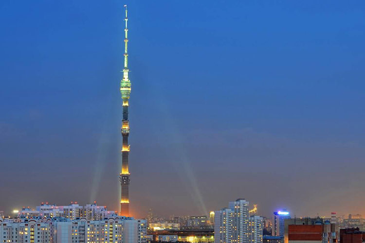برج مخابراتی مسکو