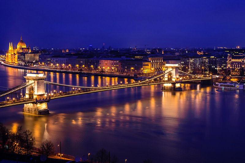 رودخانه دانوب در بوداپست