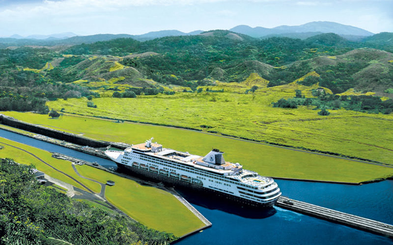 مناطق آبی عجیب و شگفت انگیز در جهان- کانال پاناما