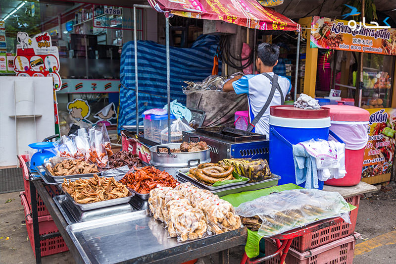 غذاهای خیابانی چیانگ مای