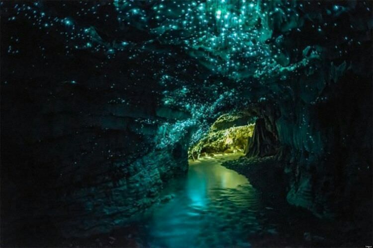 غارهای زیرزمینی نورانی
