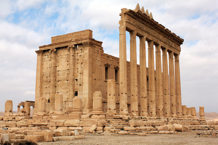 تخریب معبد ۲۰۰۰ ساله پالمیرا توسط داعش