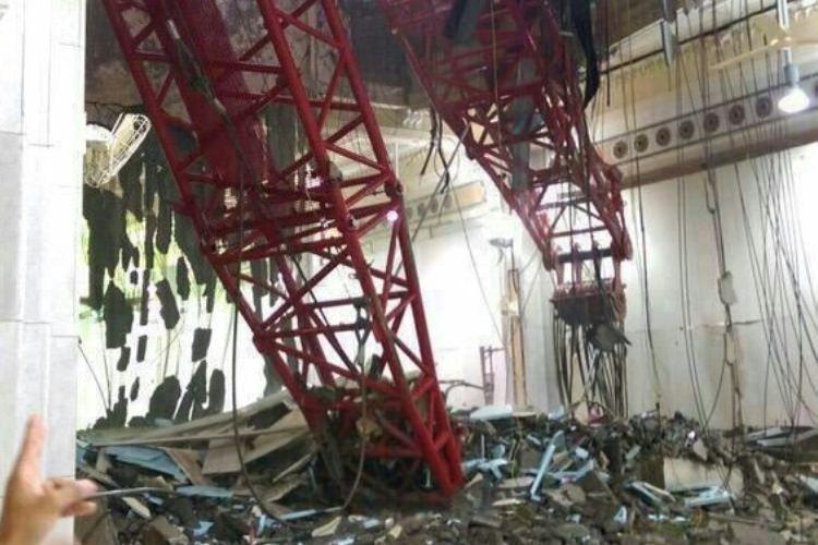 سقوط جرثقیل در مسجد الاحرام ۱۰۷ کشته بر جا گذاشت (بروزرسانی)