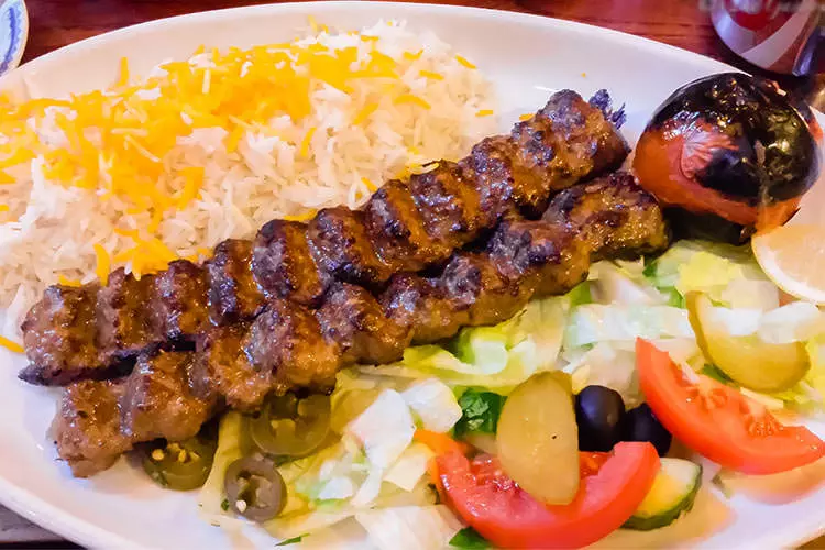 چلوکباب، غذای ملی ایران