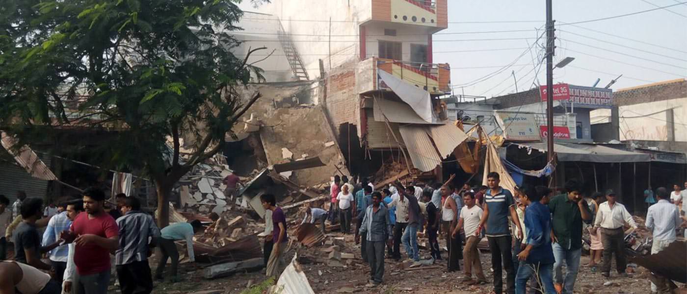 انفجار کپسول گاز در رستورانی در هند ۸۲ کشته داد
