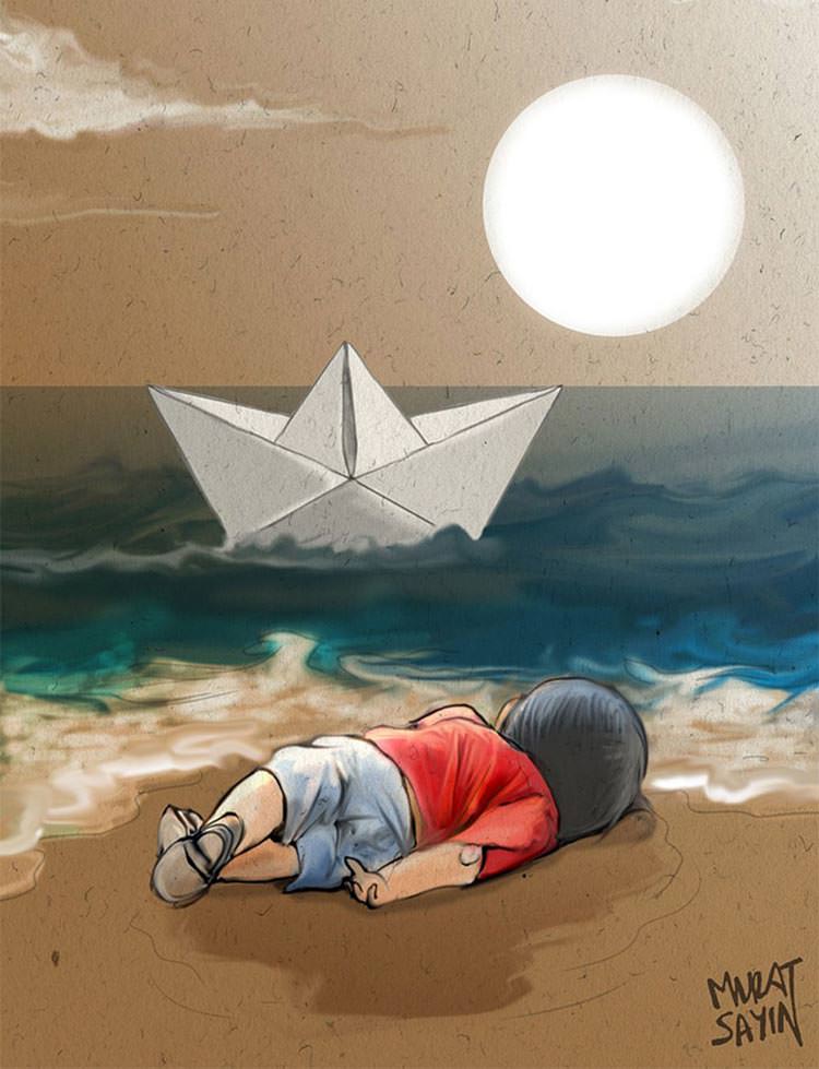 syrian-boy-drowned-mediterranean-tragedy-artists-respond-aylan-kurdi-4__700