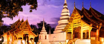 ۸ معبد مقدس در شهر چیانگ مای؛ تایلند