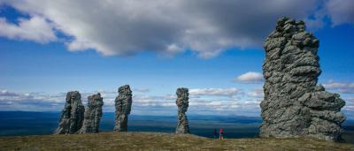 ستون‌های غول پیکر سنگی در روسیه