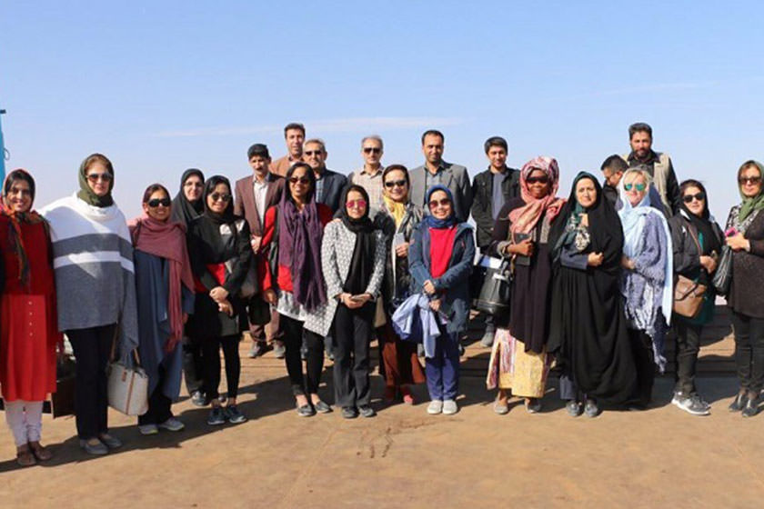 همسران ۱۲ سفیر خارجی به «من دریاچه ارومیه هستم» پیوستند