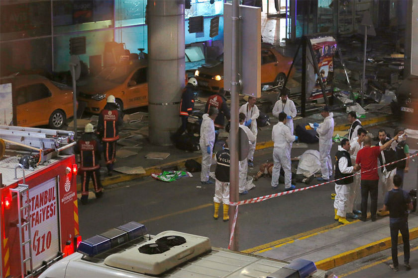صدای انفجار در نزدیکی فرودگاه بین المللی استانبول