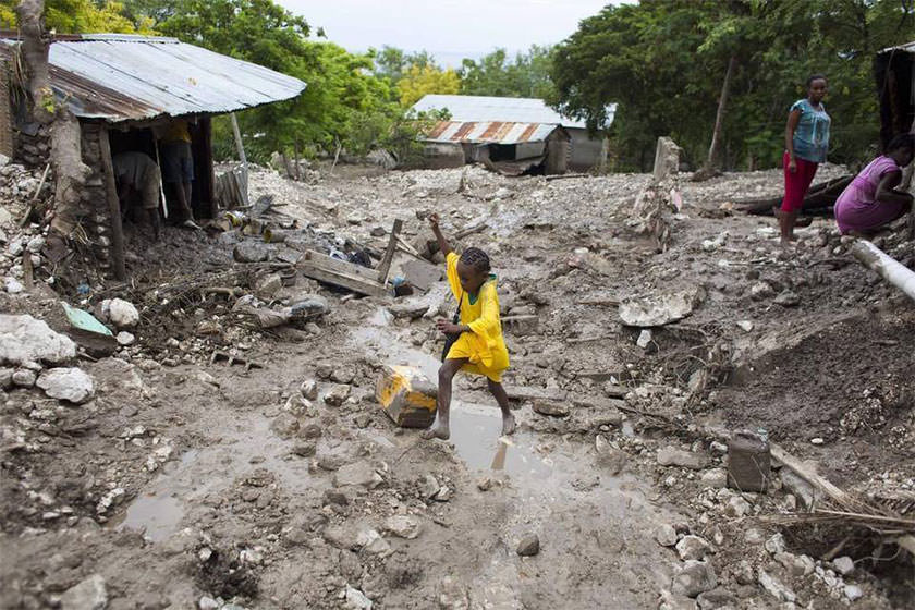 قربانیان طوفان هائیتی به ۳۳۰ نفر رسید