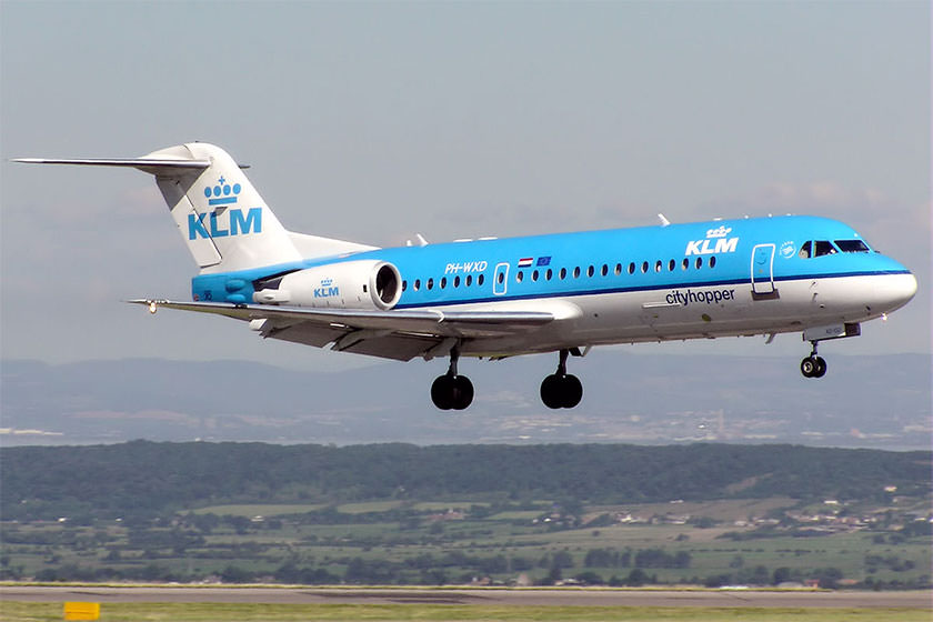 اولین پرواز شرکت هلندی KLM وارد تهران شد