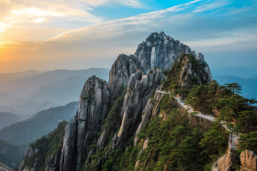 تور مجازی: کوهستان هوانگ شان؛ چین
