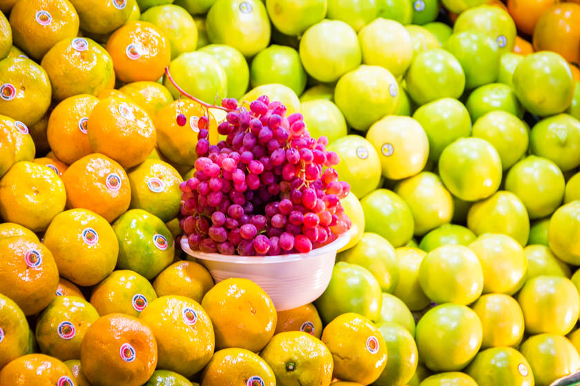 عطر و طعم پاییز در بازار تره بار تکیه تجریش