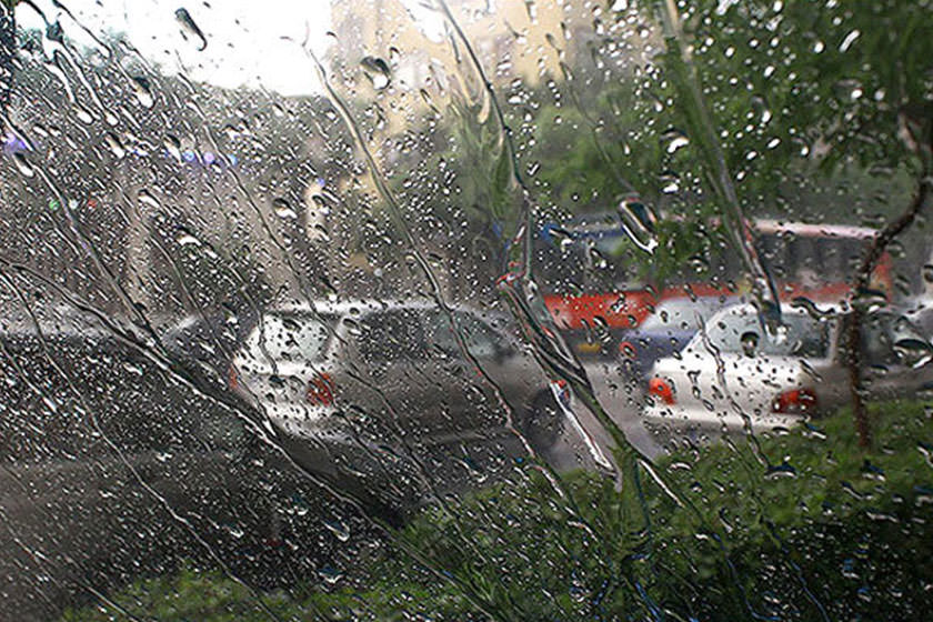 تشدید بارش در استان های ساحلی از جمعه و باد و باران در تهران