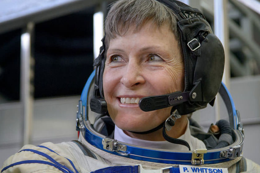 مسن‌ترین زن فضانورد پا به ایستگاه فضایی گذاشت
