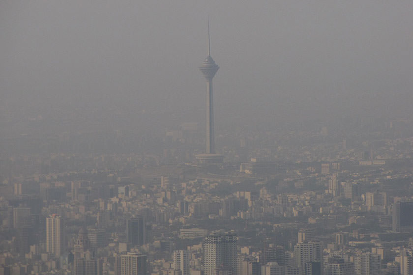 افزایش غلظت ذرات هوای تهران طی دو روز آینده