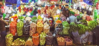 بازار تجریش؛ حال و هوایی متفاوت در آستانه یلدا