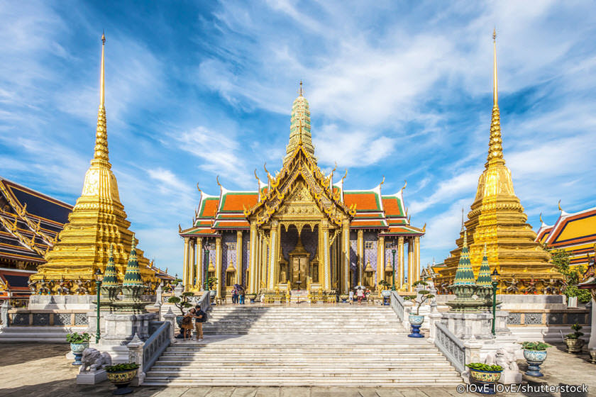کاخ بزرگ تایلند، جاذبه‌ای شگفت انگیز