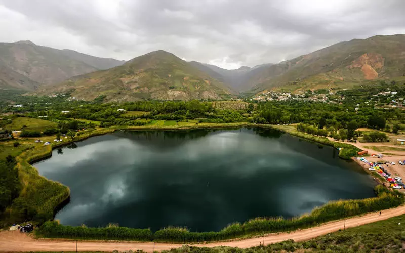 دریاچه اوان در استان قزوین