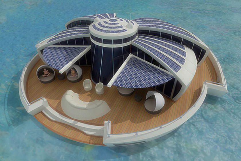 تولید هتل شناور خورشیدی به منظور توسعه صنعت گردشگری