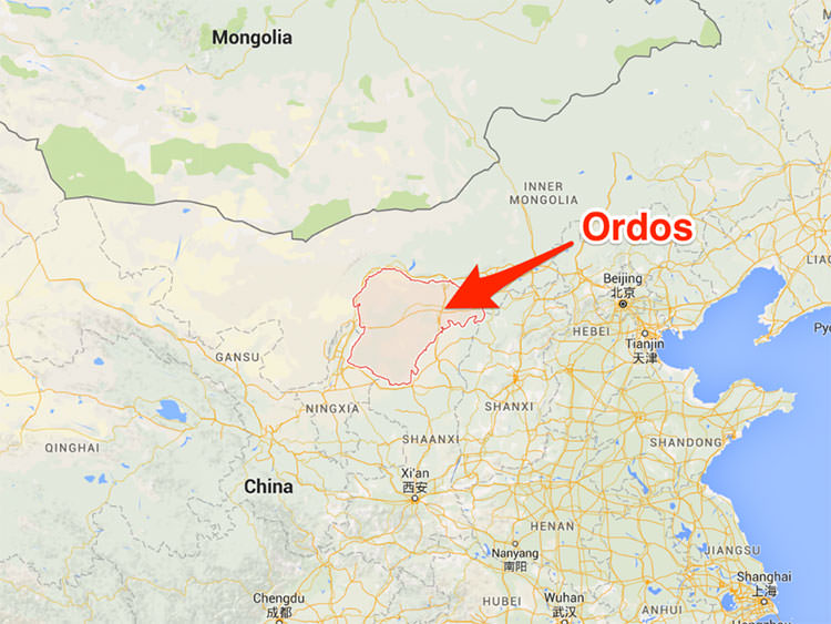 نقشه اوردوس