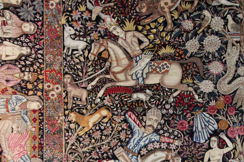 مستندنگاری فرش های موزه ای ایران 
