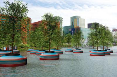 جنگلی شناور در رتردام هلند راه‌اندازی می‌شود