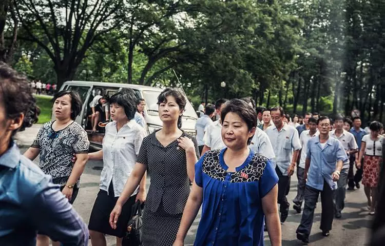 عکس مردم کره شمالی