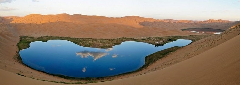 دریاچه های مرموز صحرای باداین جاران