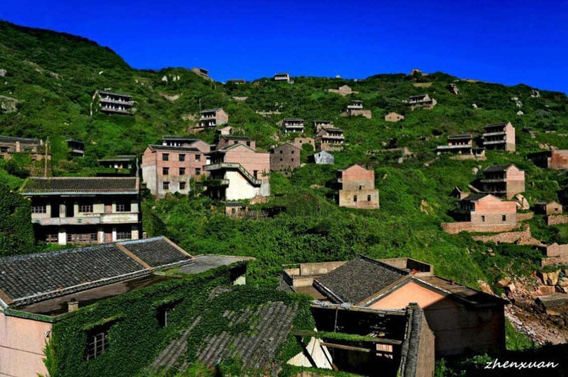 روستای متروکه‌ ماهیگیری در جزیره قوکی، چین