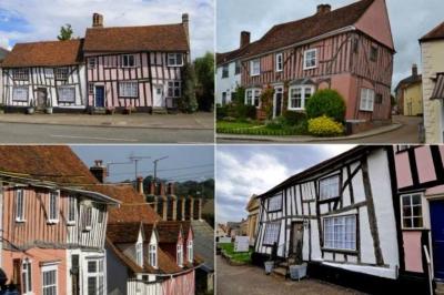 معماری عجیب خانه های لونهام،‌ انگلستان
