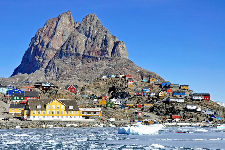 جزیره زیبای اوماناک؛ گرینلند