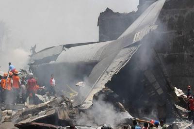 سقوط هواپیمای مصری ۲۰ دقیقه قبل از فرود