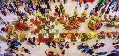 گشتی در چهاردهمین نمایشگاه بین‌المللی گل و گیاه در بوستان گفتگو 
