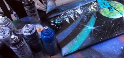تماشا کنید: هنر خیابانی، نقاشی با اسپری نیویورک، آمریکا